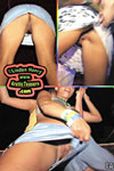 Spring Break upskirt pussy and tits flashing party Volume 009 Front